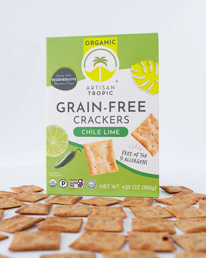 Chile Lime Grain-Free Crackers
