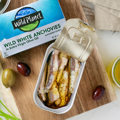 Wild White Anchovies In Extra Virgin Olive Oil