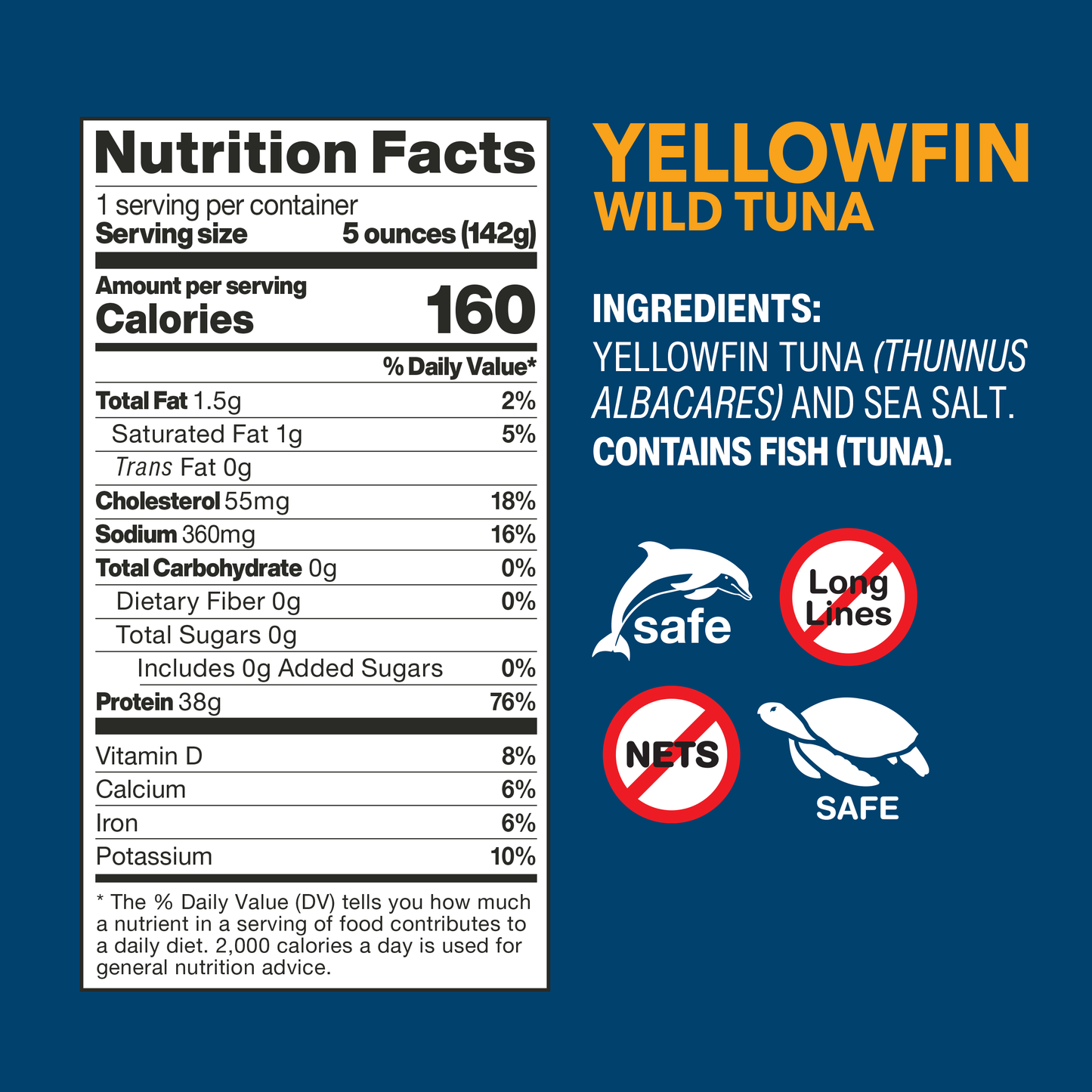 Yellowfin Wild Tuna