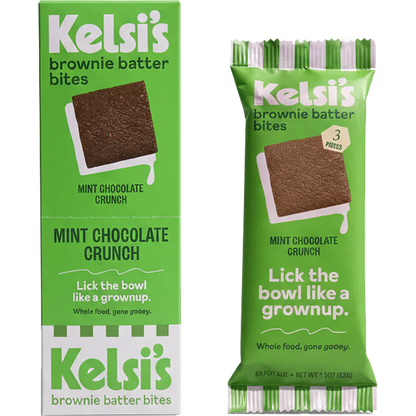 Mint Chocolate Crunch Brownie Batter Bites (8 Pack)