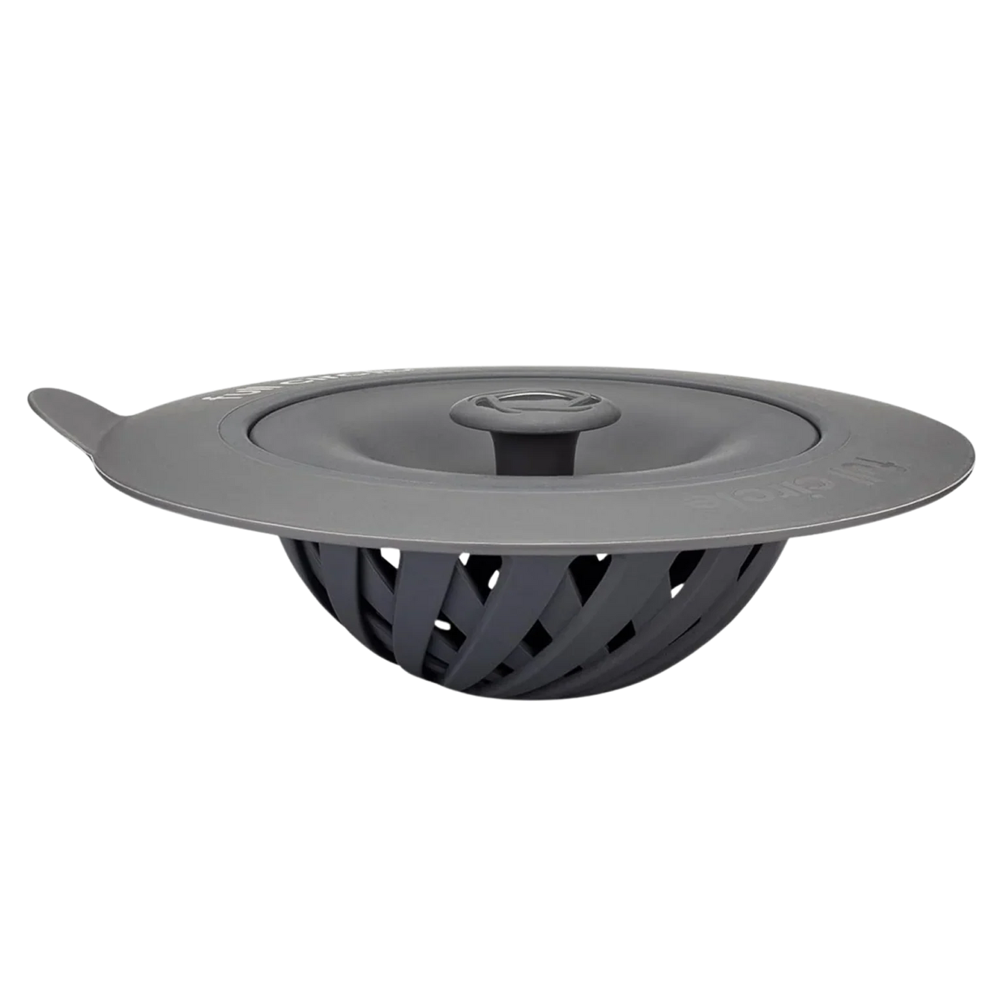 SINKSATIONAL Sink Strainer With Stopper - Gray