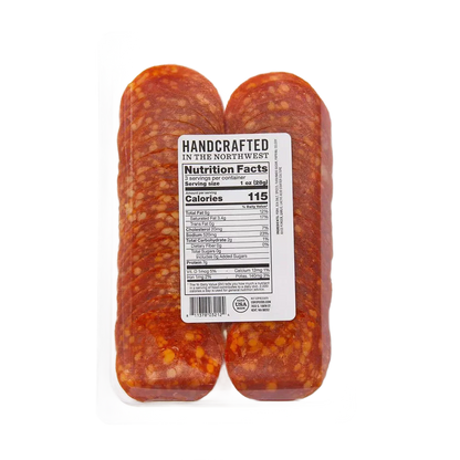 Sliced Uncured Hot Sopressata