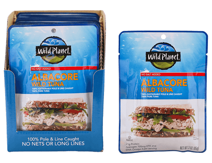 Albacore Wild Tuna Single-Serve Pouch No Salt Added