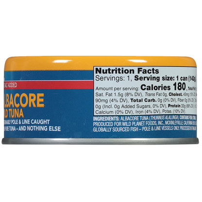 Albacore Wild Tuna No Salt Added