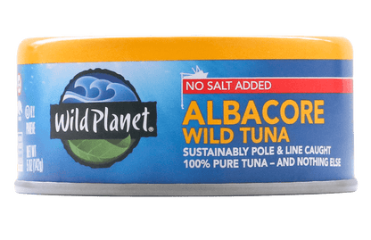 Albacore Wild Tuna No Salt Added
