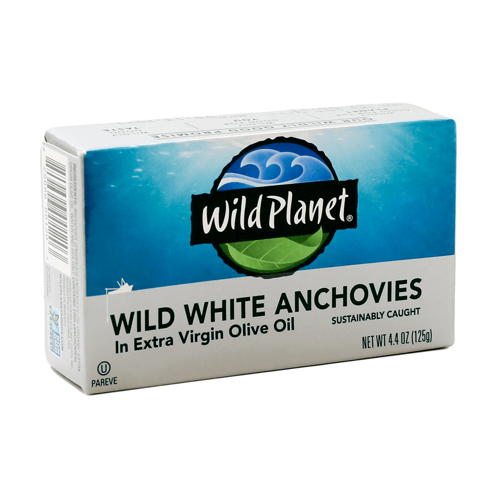 Wild White Anchovies In Extra Virgin Olive Oil