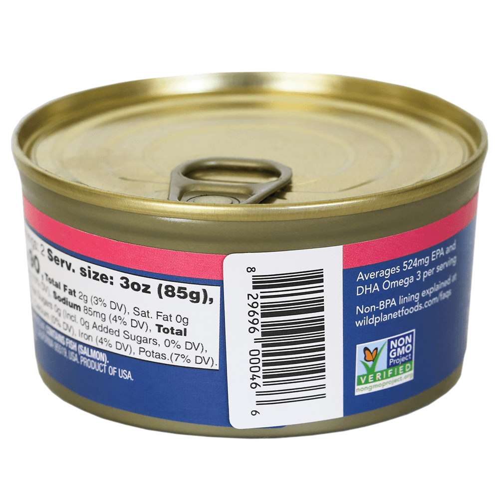 Wild Pink Salmon No Salt Added