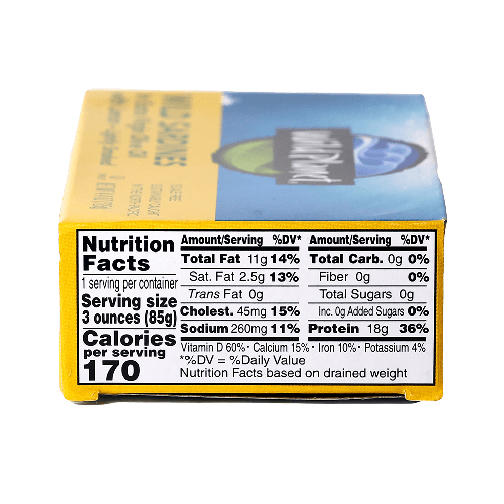 Wild Sardines In Extra Virgin Olive Oil with Lemon
