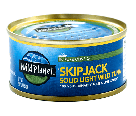 Skipjack Solid Light Wild Tuna in Pure Olive Oil