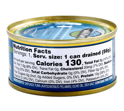 Skipjack Solid Light Wild Tuna in Pure Olive Oil