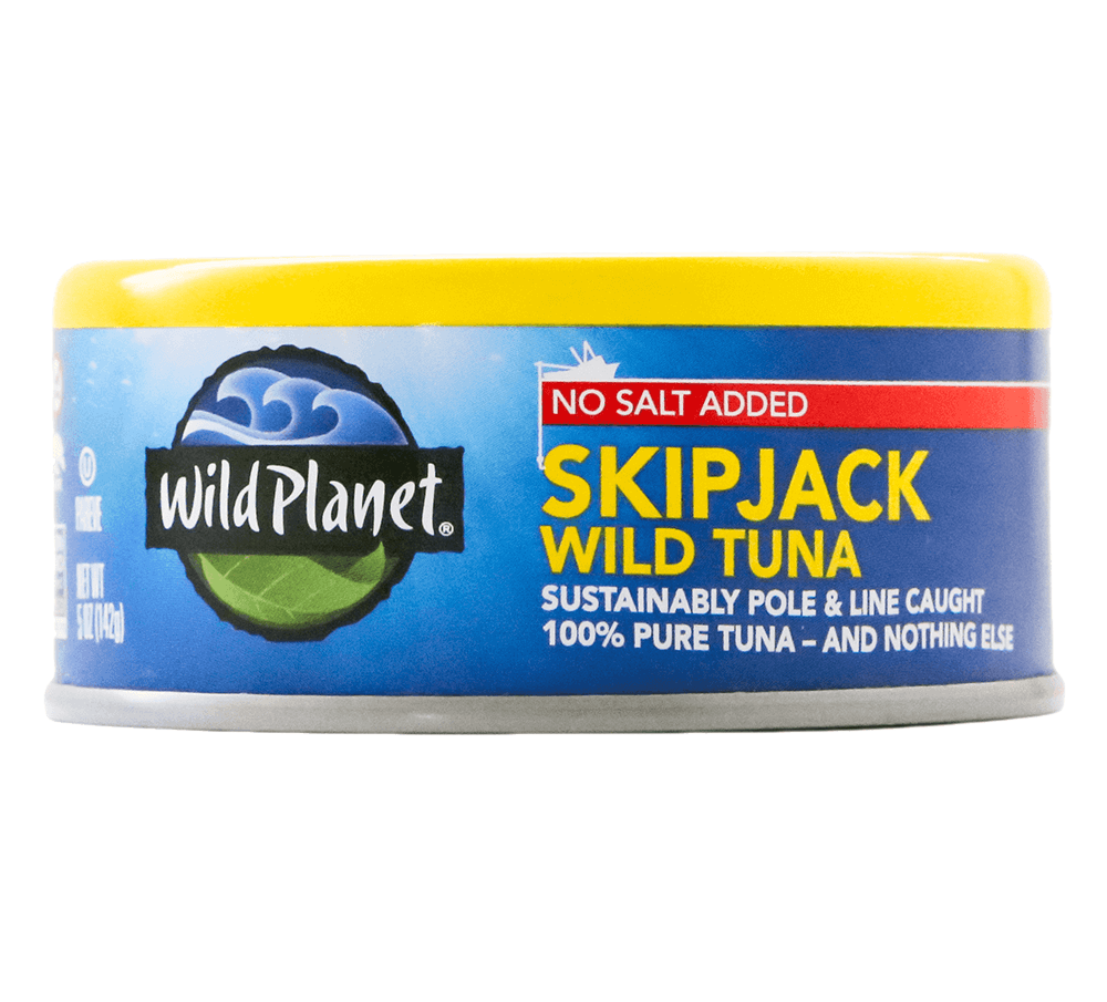 Skipjack Wild Tuna No Salt Added