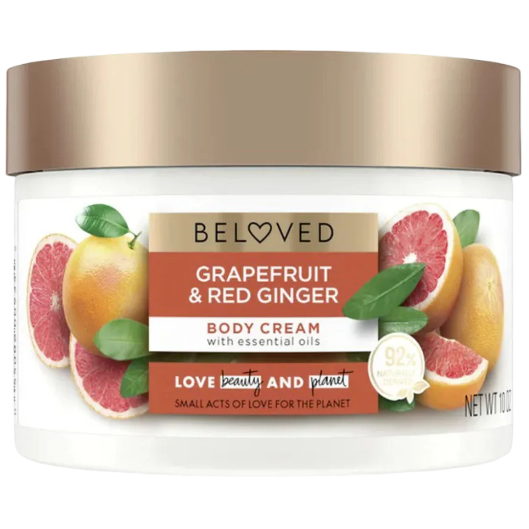 Beloved Grapefruit Oil And Red Ginger Body Cream