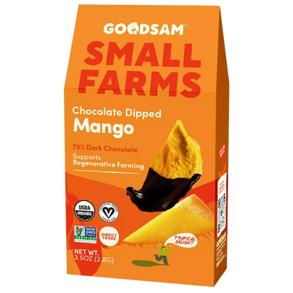 Organic Chocolate Dipped Mango