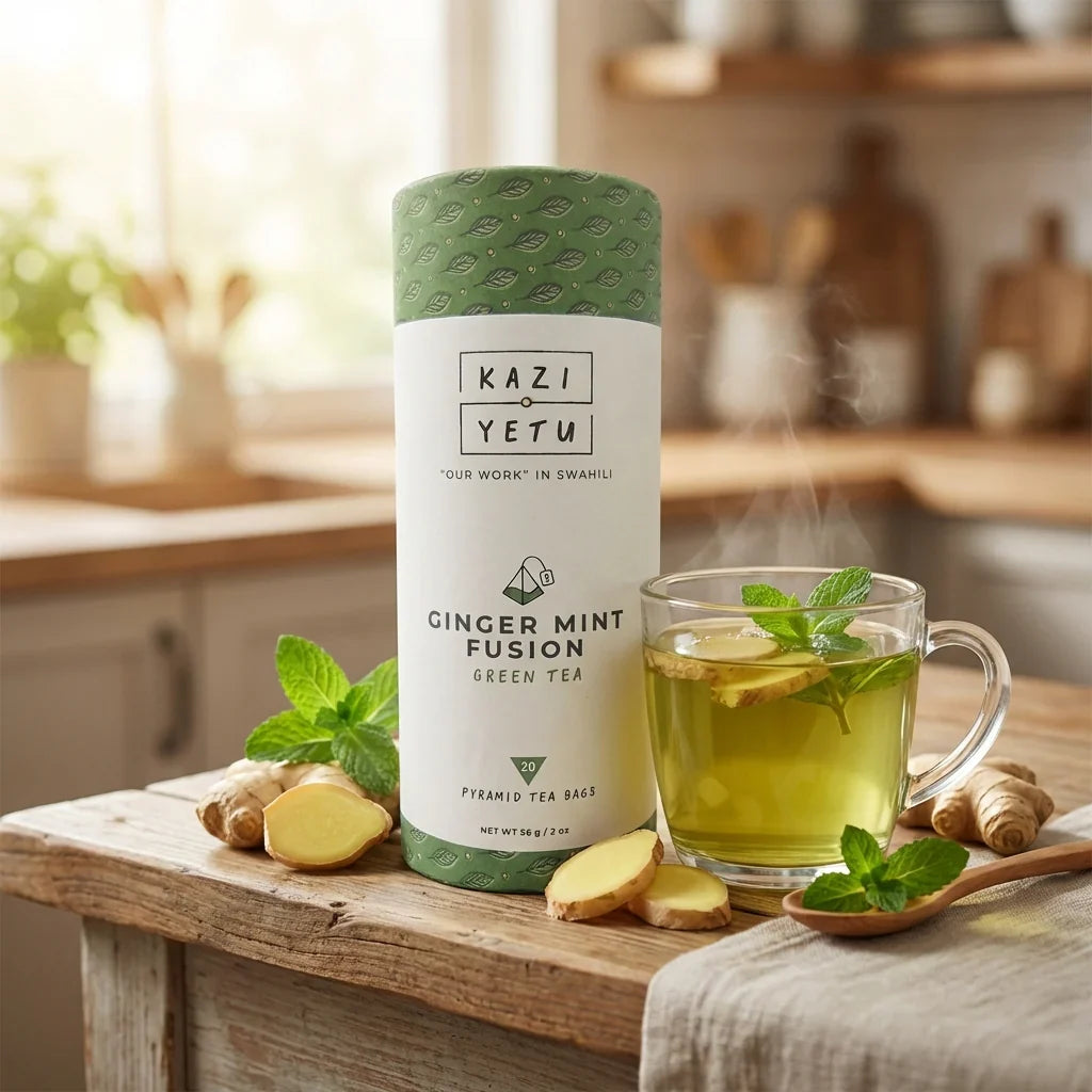 Ginger Mint Fusion Green Tea (20 CT)