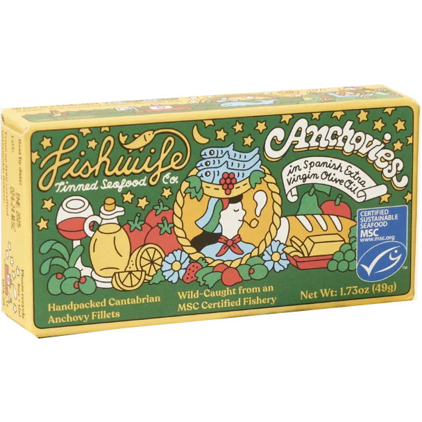 Cantabrian Anchovies in Extra Virgin Olive Oil