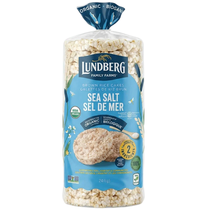 Organic Lightly Salted Brown Rice Cakes