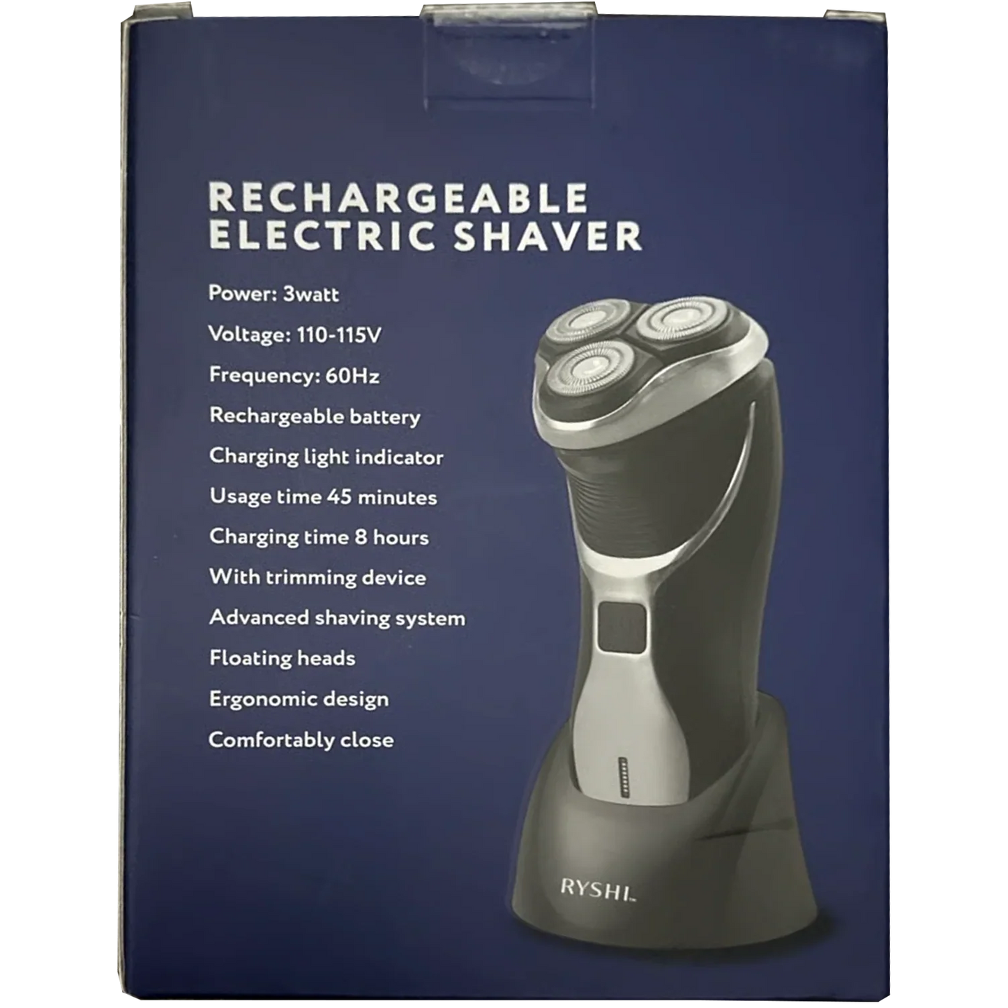 Rechargeable Electric Shaver