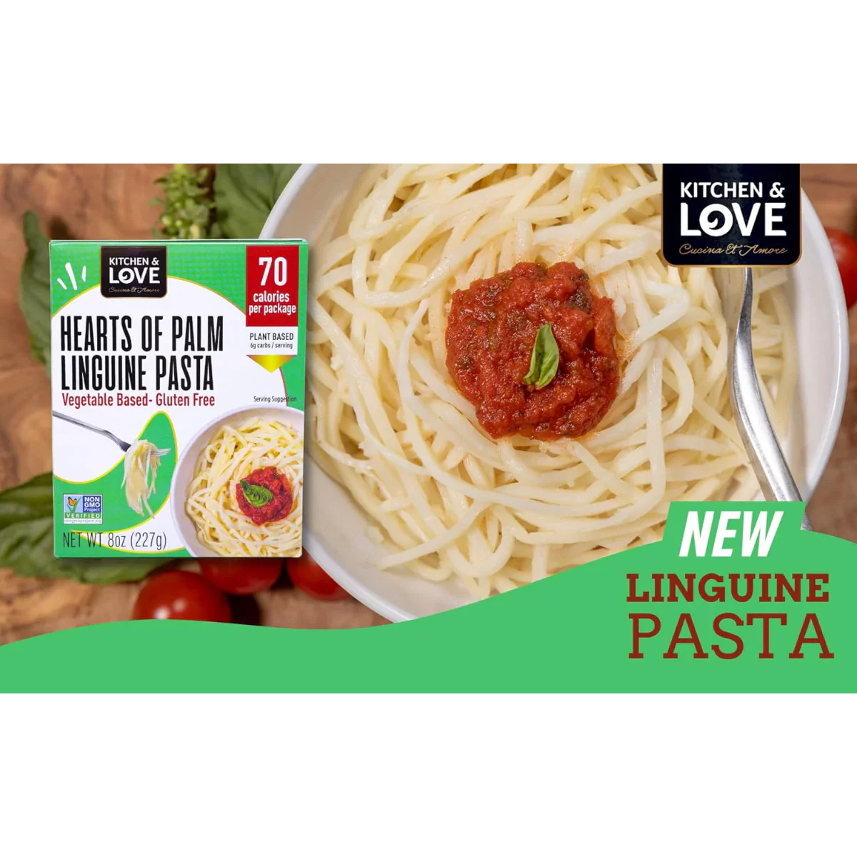 Hearts Of Palm Pasta Linguine (6 CT)