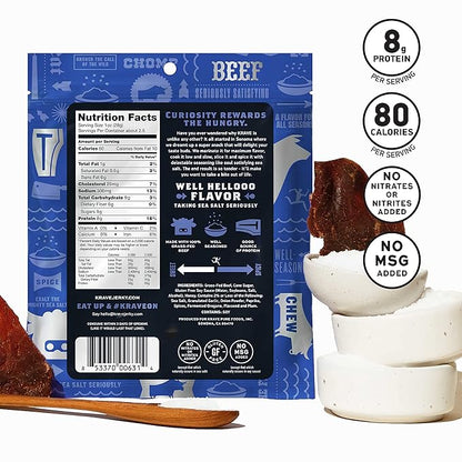 Sea Salt Original Beef Jerky (8 Pack)