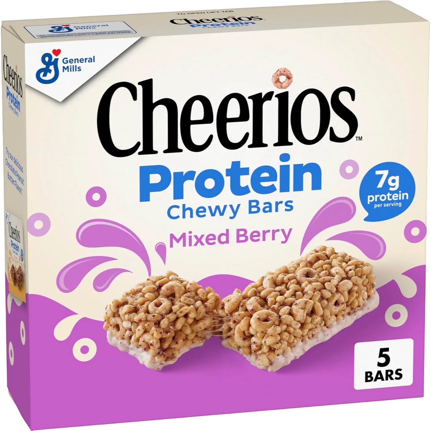 Protein Cereal Bars - Mixed Berry (5 CT)