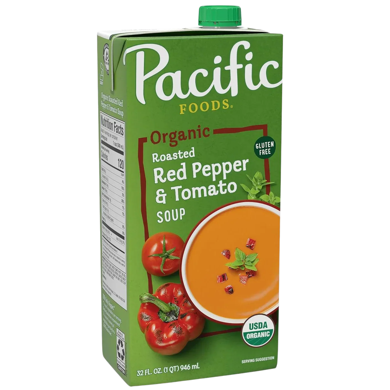 Organic Roasted Red Pepper & Tomato Creamy Soup