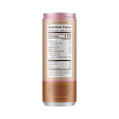 Vanilla Latte With Oat Milk (12 CT)