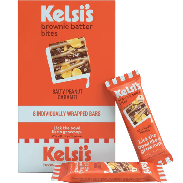 Salty Peanut Caramel Brownie Batter Bites (8 Pack)