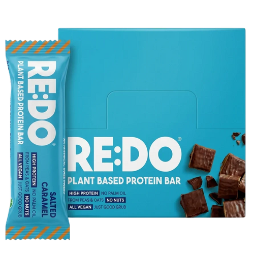 Plant-Based Swedish Salted Caramel Protein Bars (9 CT)