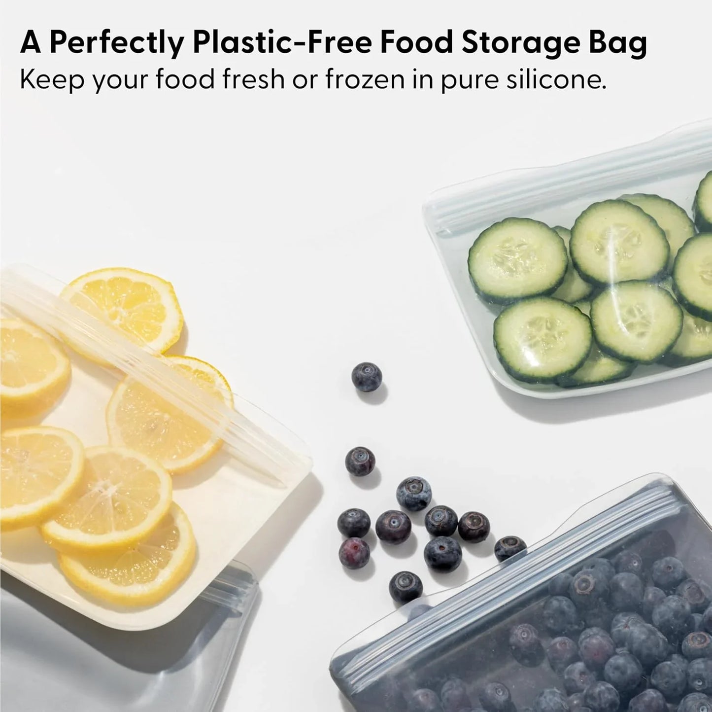10oz Portable Silicone Bag - Cream
