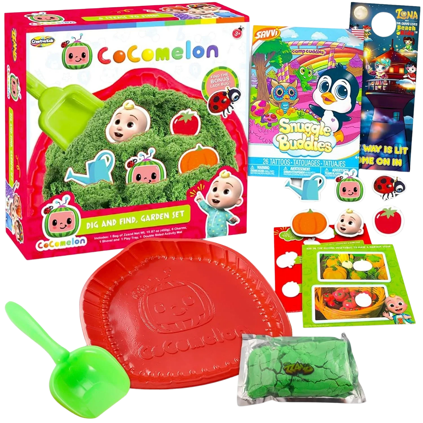 Dig And Find Garden Set In Color Box