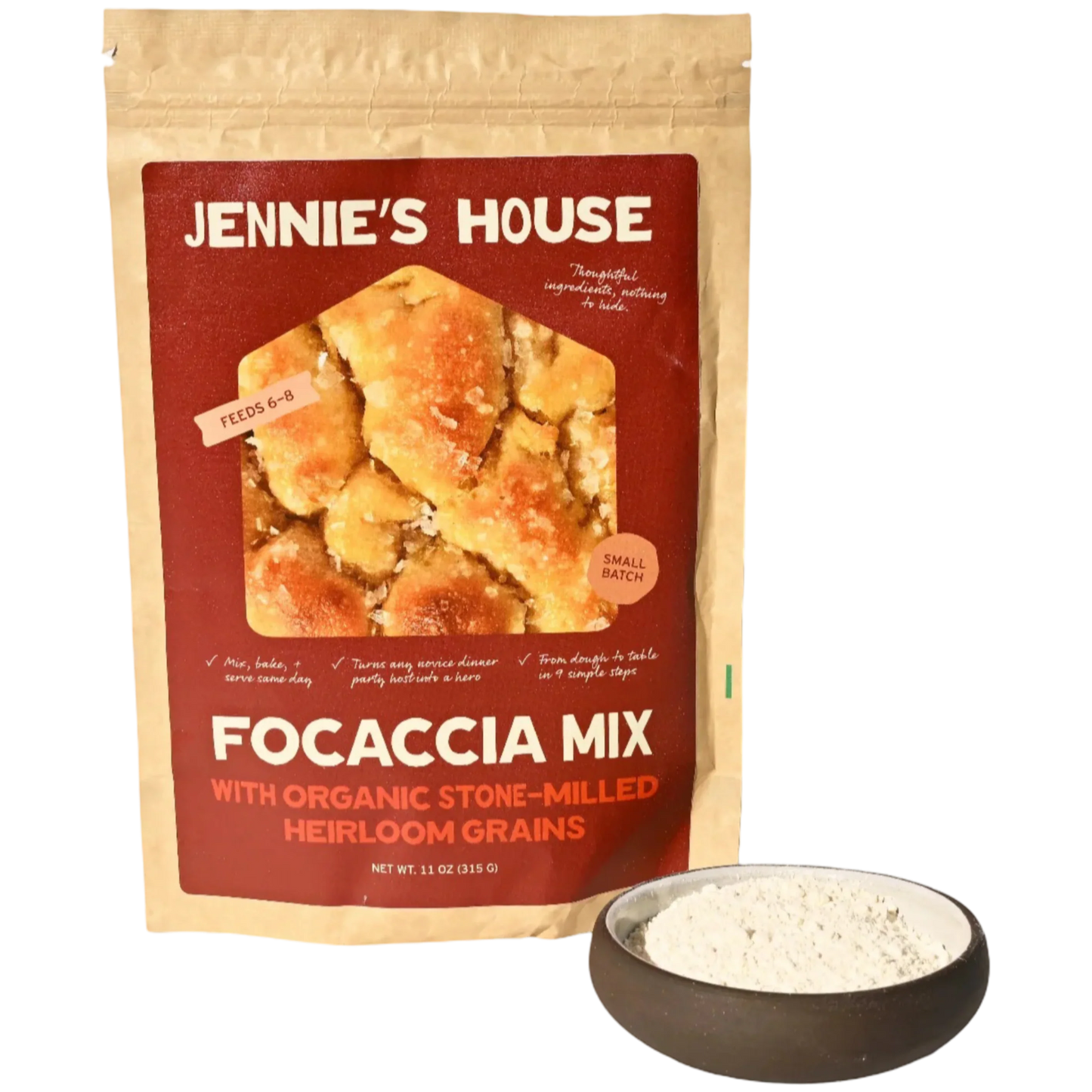 Heirloom Grain Focaccia Mix