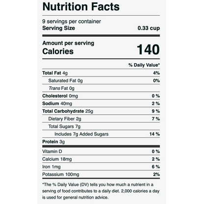 Organic Sprouted Cinnamon Flax Granola