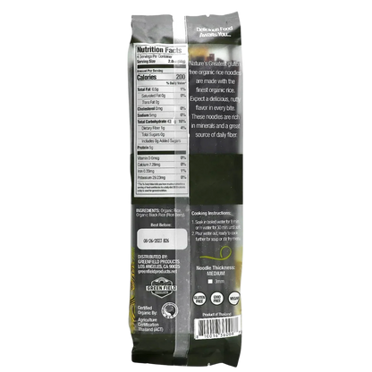 Organic Black Rice Noodles