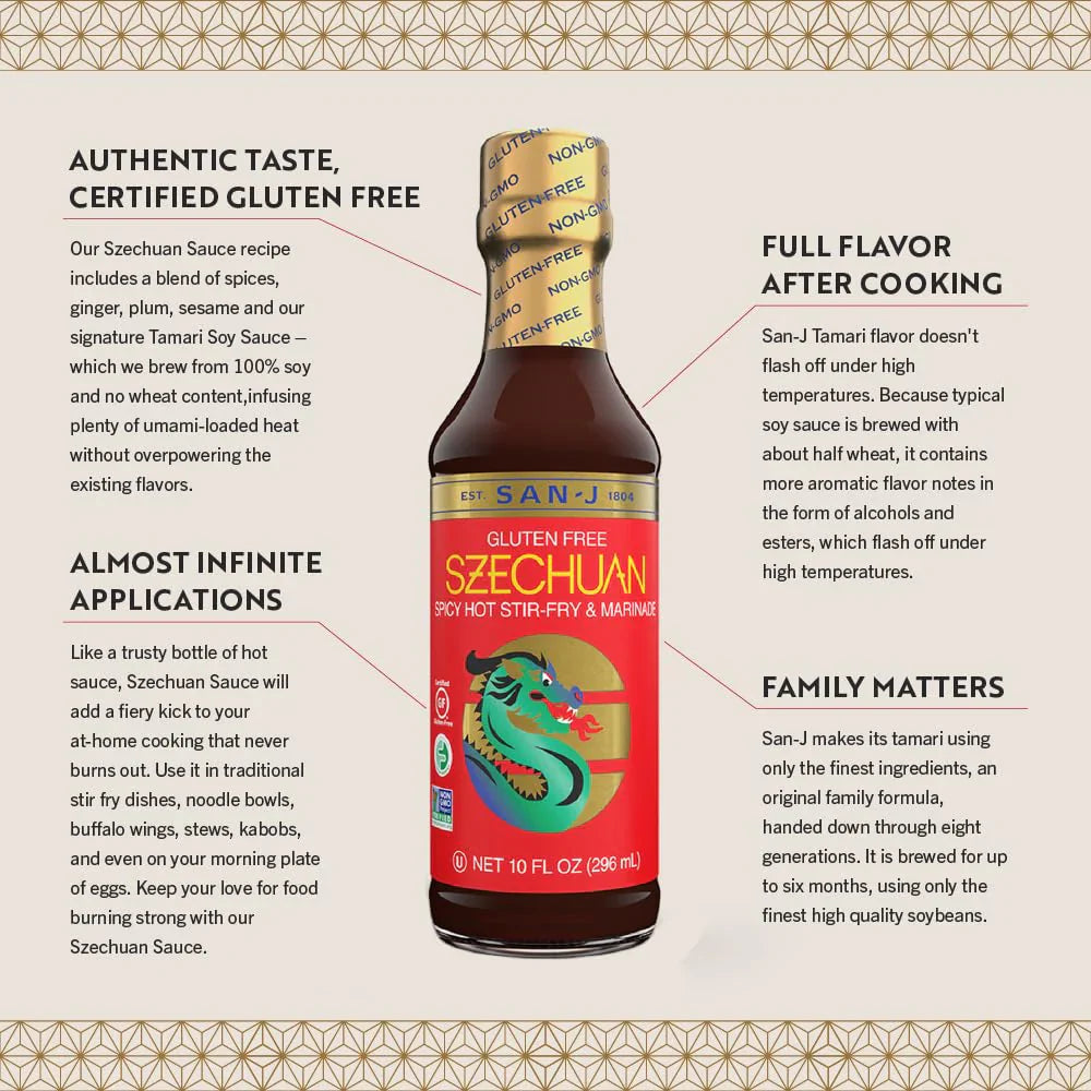 Szechuan Hot & Spicy Gluten Free Sauce
