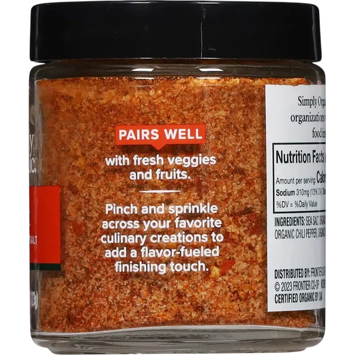 Organic Hot Finishing Salt