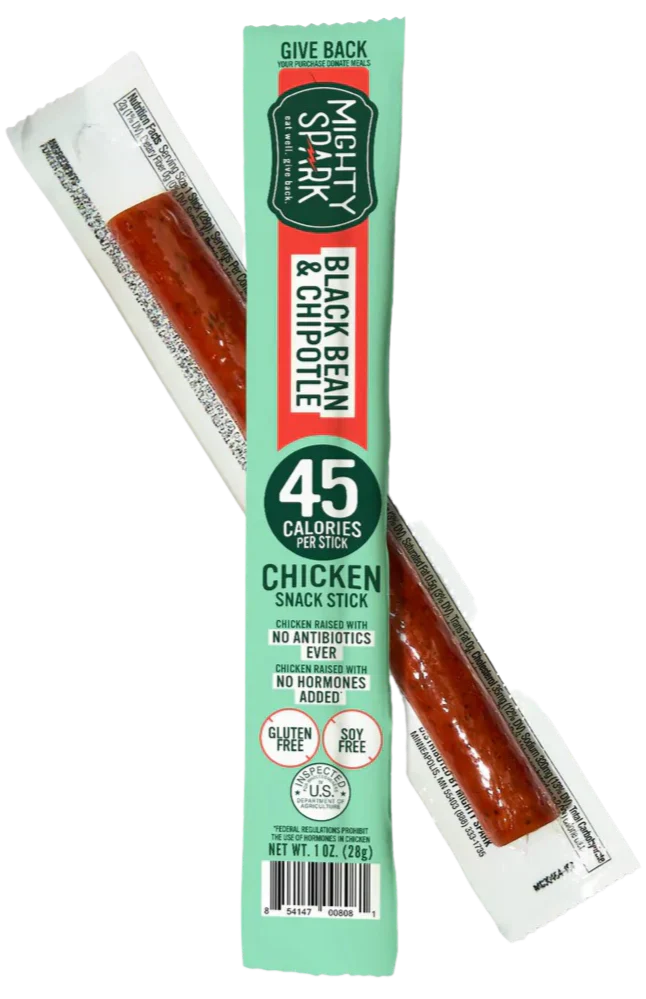 Black Bean & Chipotle Chicken Snack Stick (12 Pack)