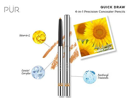 Quick Draw 4-In-1 Precision Concealer Pencil - Deep