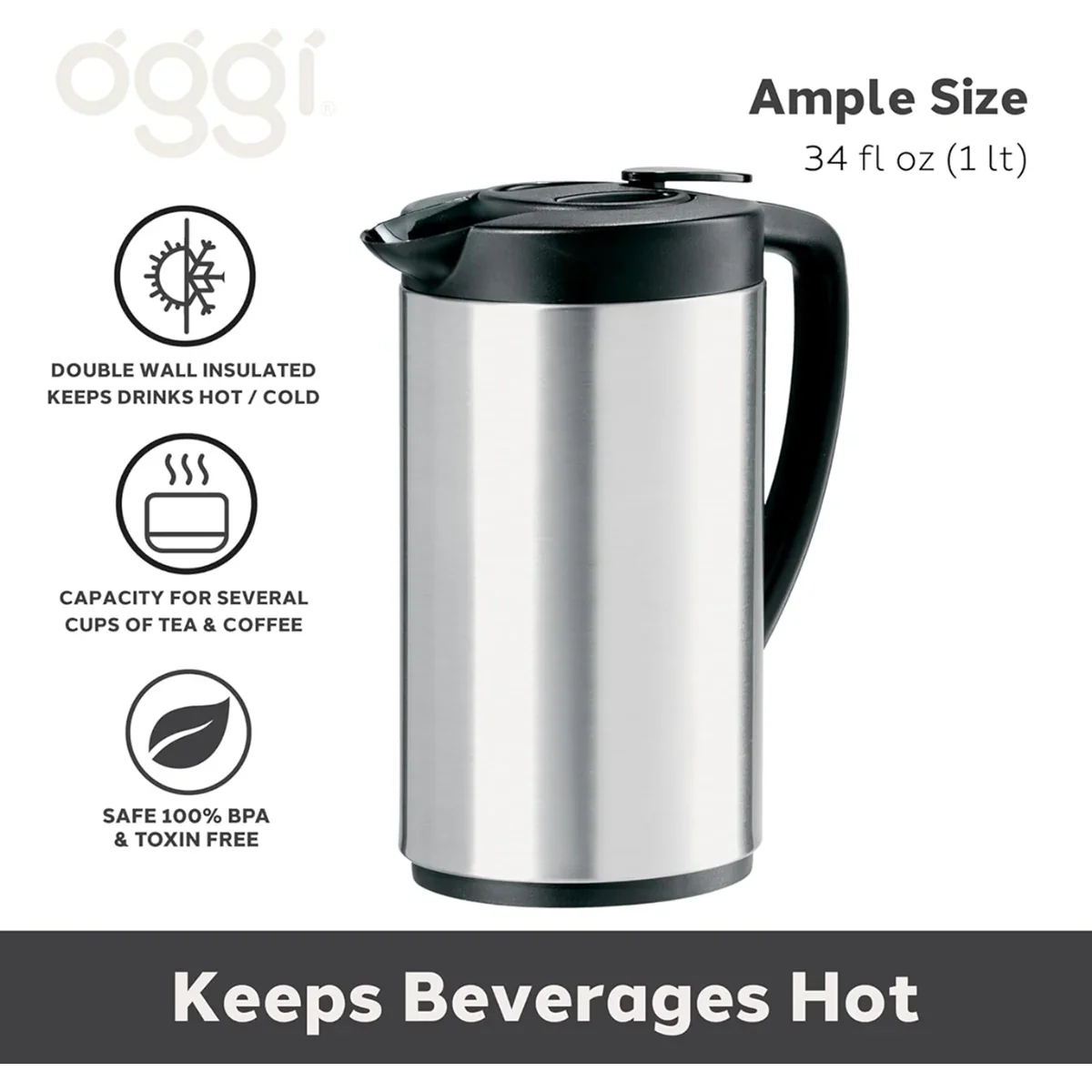 34oz Oval Carafe