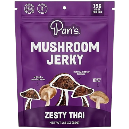 Zesty Thai Mushroom Jerky