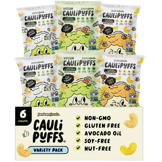 Puffed Snack Variety Pack (6 Pack)