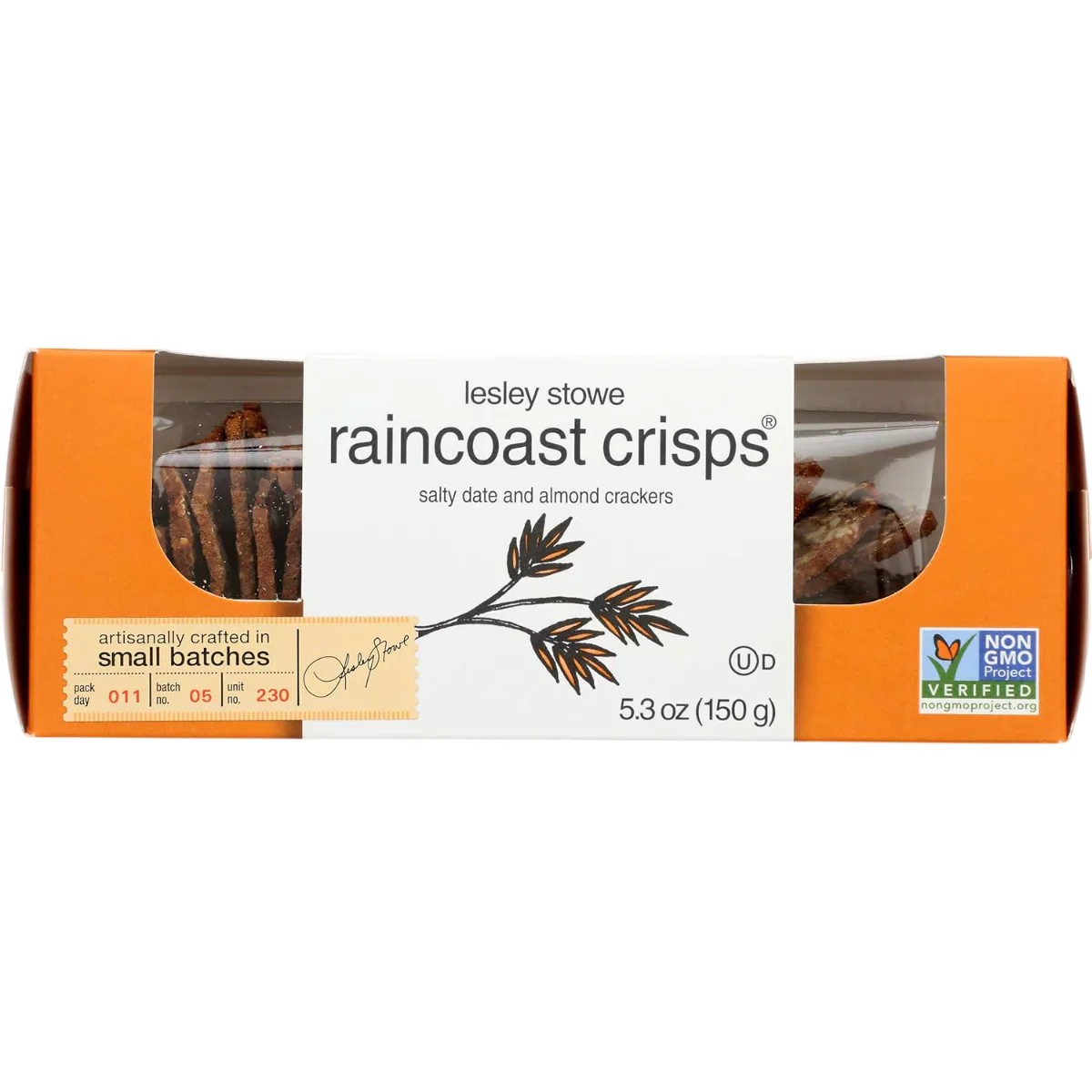 Salty Date & Almond Raincoast Crisps