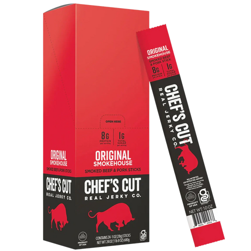 Original Smokehouse Snack Sticks Jerky (24 Pack)