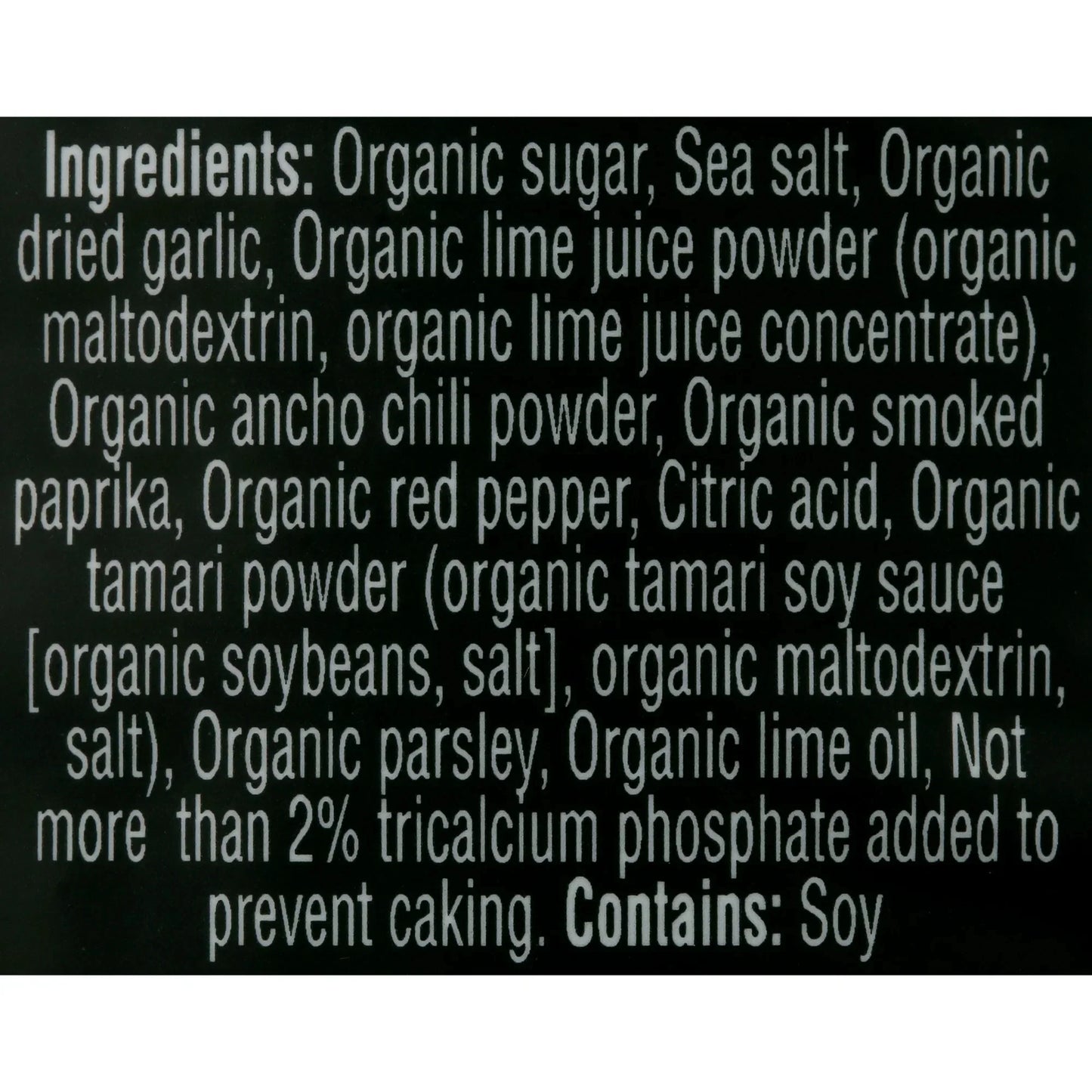 Organic Chili Lime Grilling Seasoning