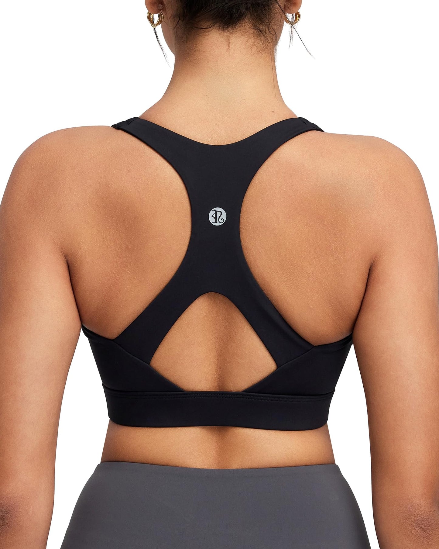 RUNNING GIRL® High Support Molded Cup Sports Bra with Sewn-in Pads