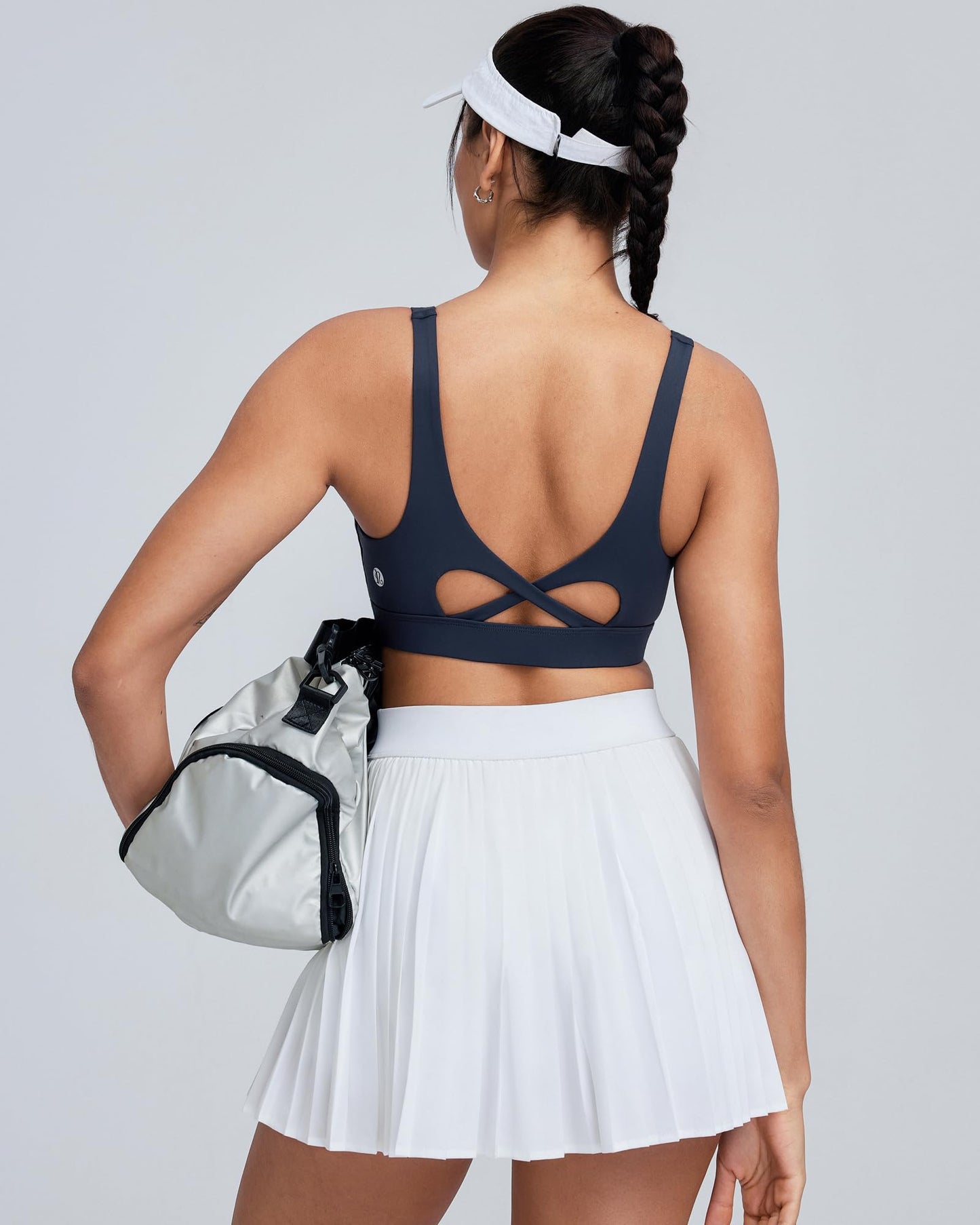 RUNNING GIRL® Medium-High Support Crisscross Back Molded Cup Sports Bra