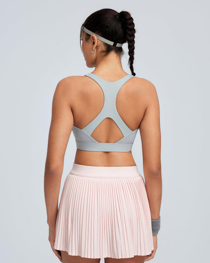 RUNNING GIRL® High Support Molded Cup Sports Bra with Sewn-in Pads