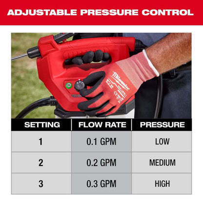 M12 12-Volt 2 Gal. Lithium-Ion Cordless Handheld Sprayer Kit with 2.0 Ah Battery and Charger, Extra 2 Gal. Tank