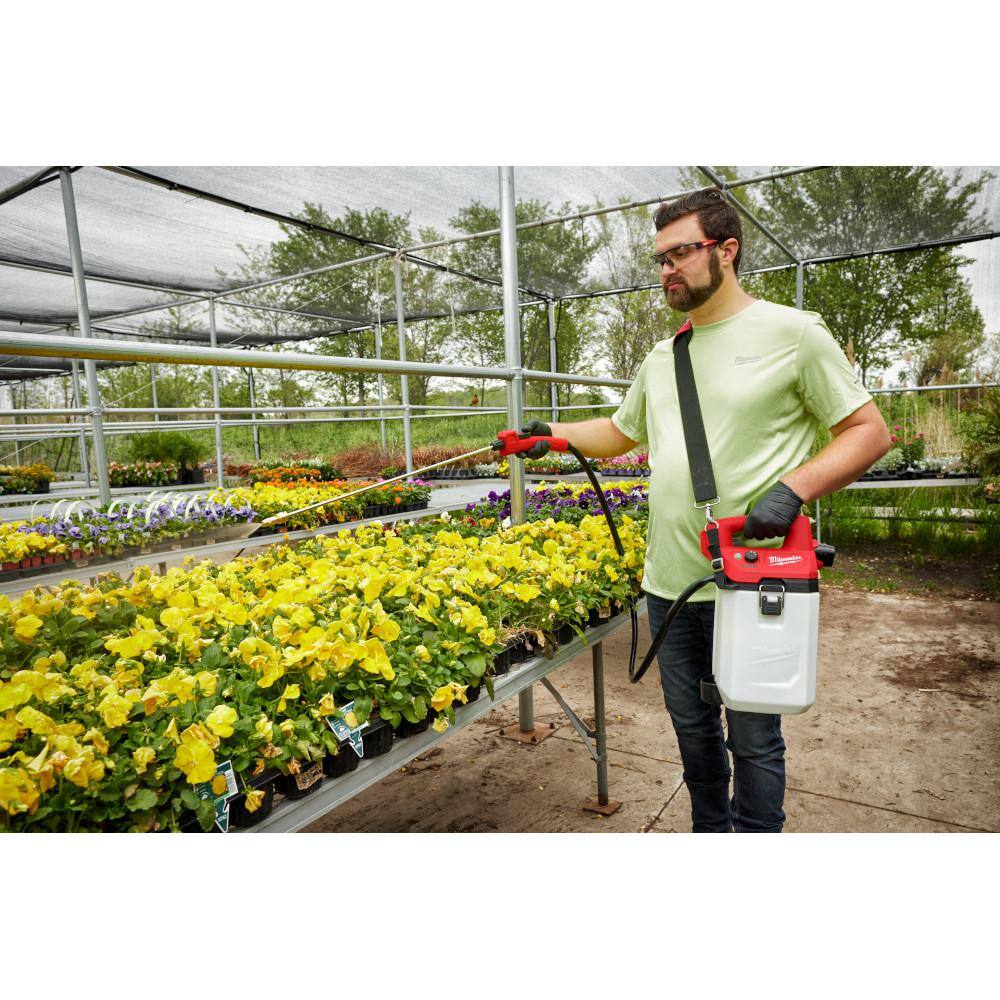 M12 12-Volt 2 Gal. Lithium-Ion Cordless Handheld Sprayer Kit with 2.0 Ah Battery and Charger, Extra 2 Gal. Tank