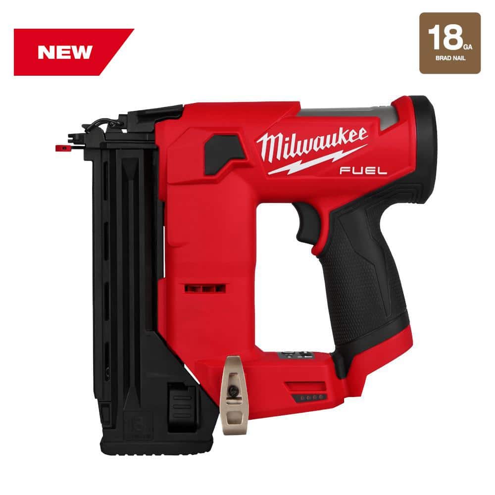 M12 FUEL 12-Volt Lithium-Ion Brushless Cordless 18-Gauge 1-1/2 in. Compact Brad Nailer (Tool Only)