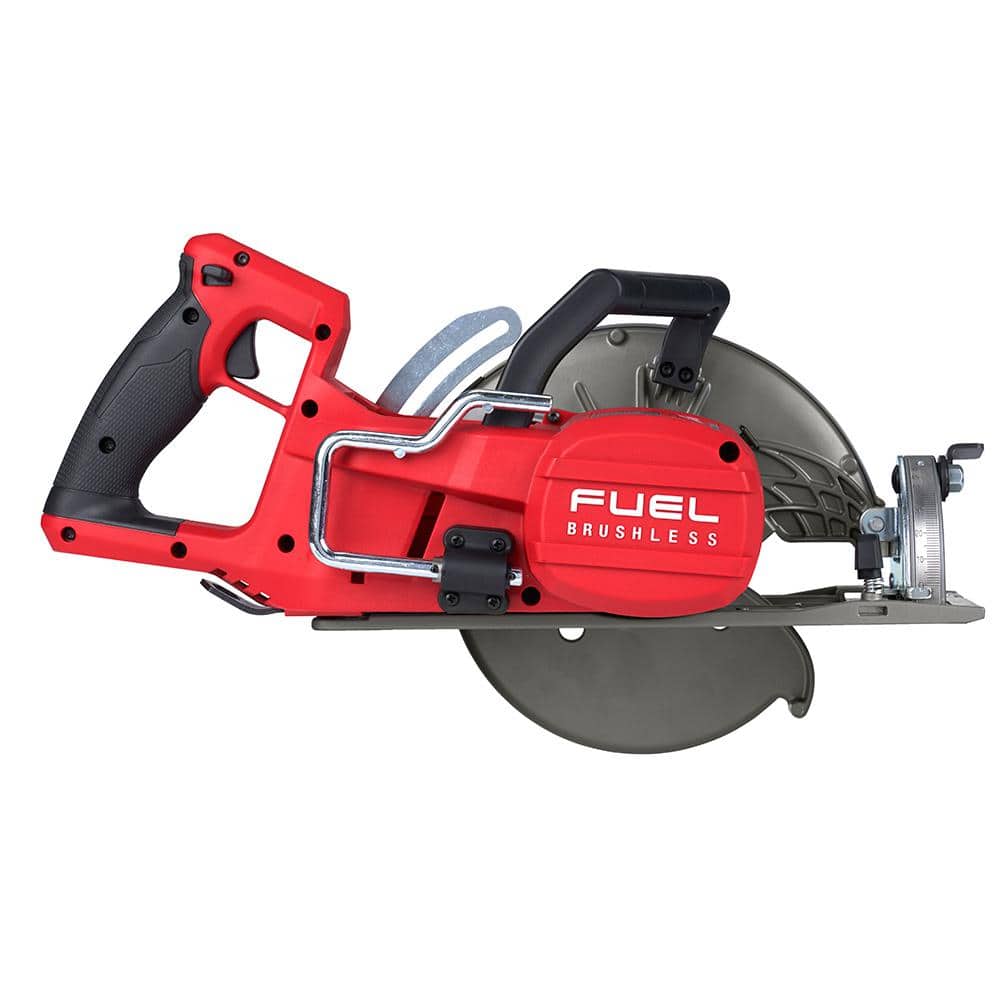 M18 FUEL 18V 7-1/4 in. Lithium-Ion Cordless Rear Handle Circular Saw Kit with 12.0 Ah Battery and Rapid Charger